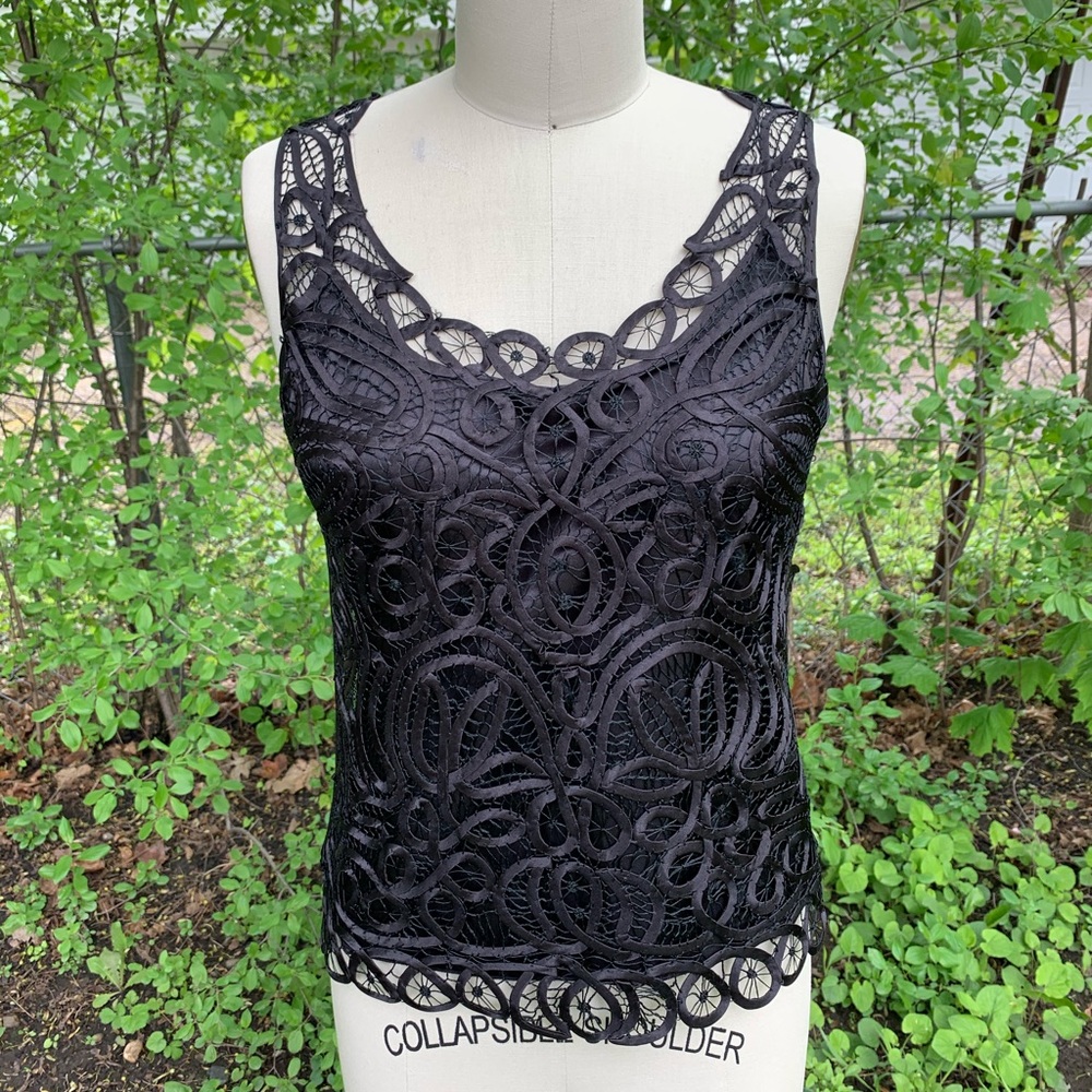 Black Lace Tank
